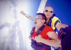 双人跳伞100%安全吗，跳伞对身体有什么要求？
